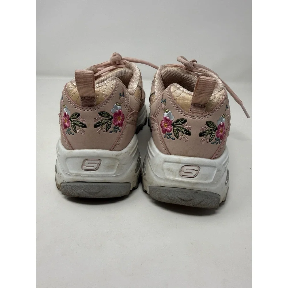 Skechers D'Lites - Bright Blossoms chunky trainer Size 8